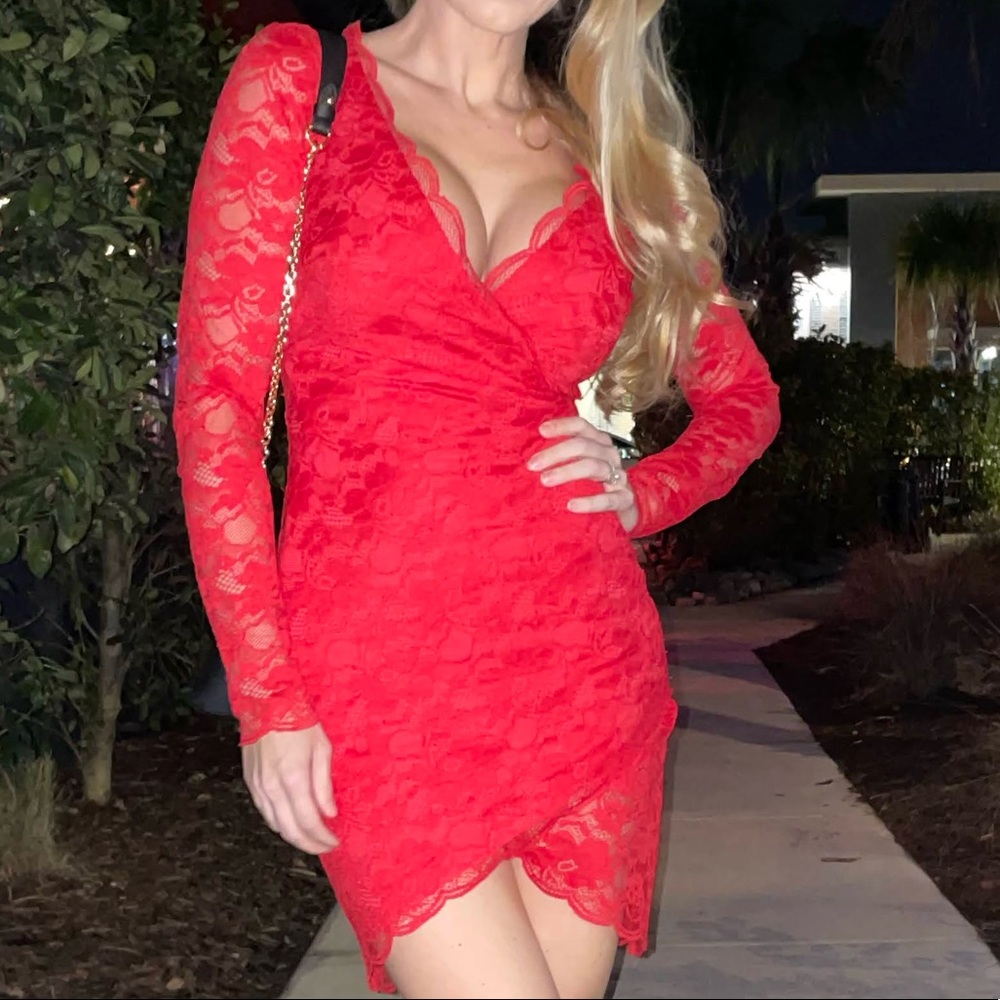 Lace Bebe dress